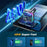 JOYROOM JR-CL16 48W Car Fast Charger Adapter Wireless BT FM Transmitter Support Hands-Free Calling QC3.0+PD Car Charger with LED Display / Dual Mics - 4
