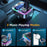 JOYROOM JR-CL16 48W Car Fast Charger Adapter Wireless BT FM Transmitter Support Hands-Free Calling QC3.0+PD Car Charger with LED Display / Dual Mics - 6