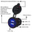ZH-526F Dual USB Port Car Charger 4.2A Fast Charging Power Charger with Dual LED Ring Light - Blue - 3
