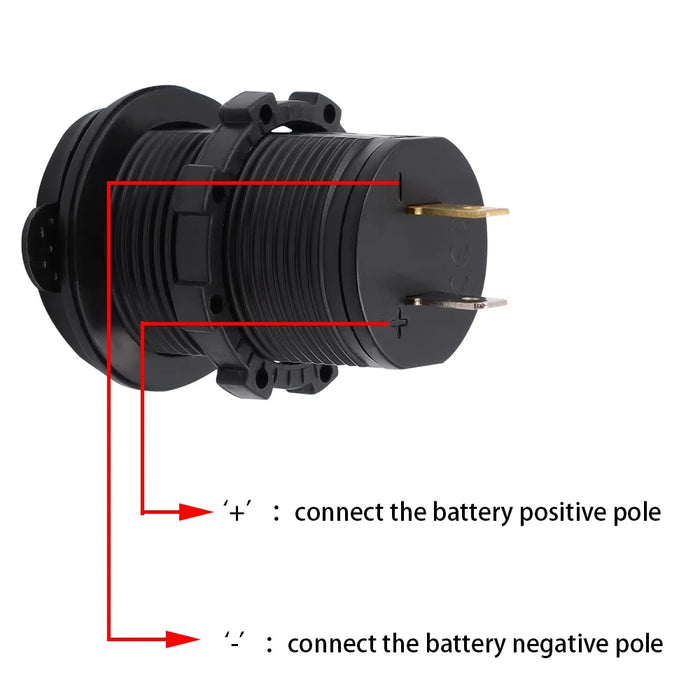 ZH-526F Dual USB Port Car Charger 4.2A Fast Charging Power Charger with Dual LED Ring Light - Blue - 5