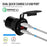 ZH-1427B1 QC3.0 USB+Type C PD 20W Car Charger Fast Charging Plug Adapter with Digital Display Screen - 4