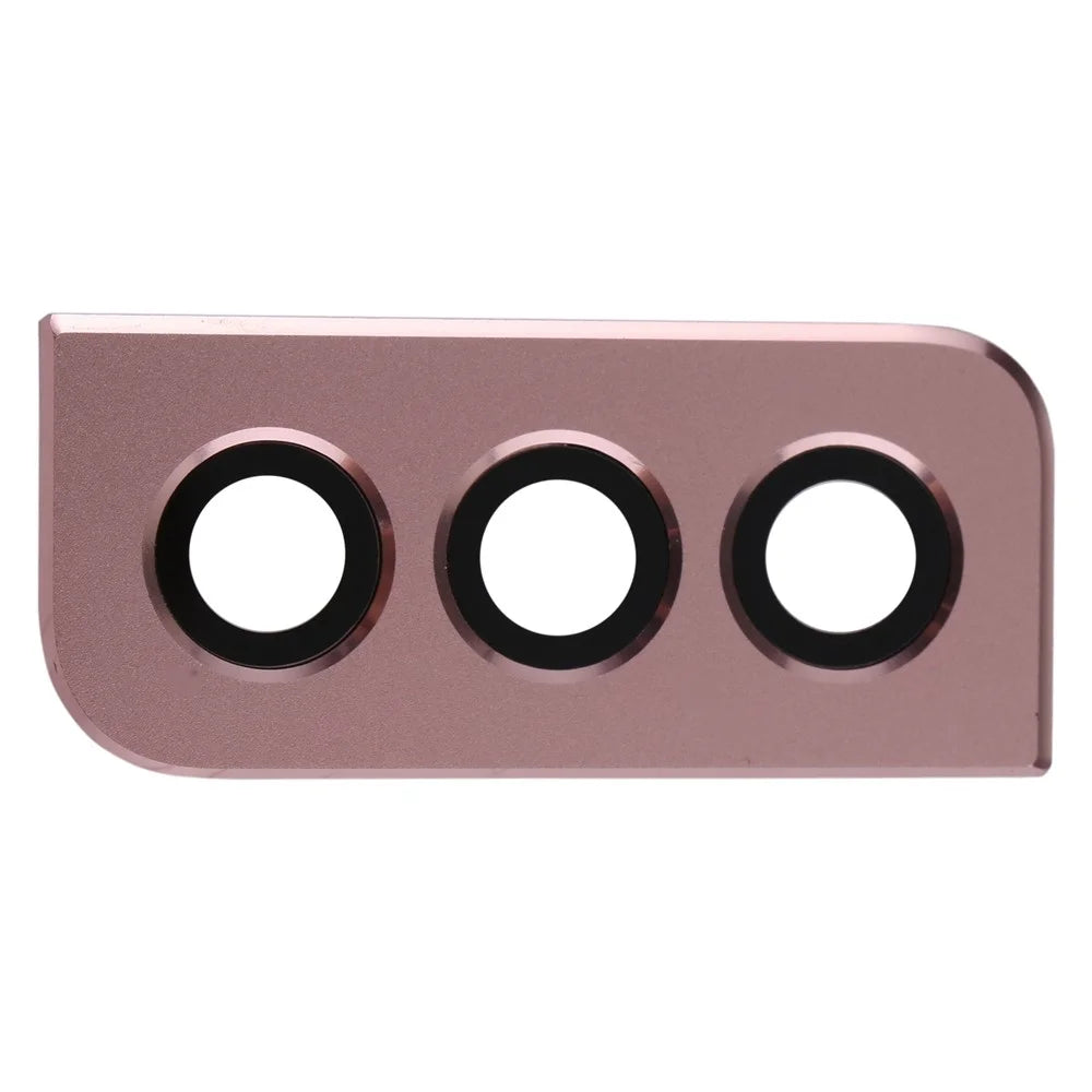 For Samsung Galaxy S21+ 5G G996 OEM Phone Rear Camera Rim Lens Cover (without Logo) - Pink - 2