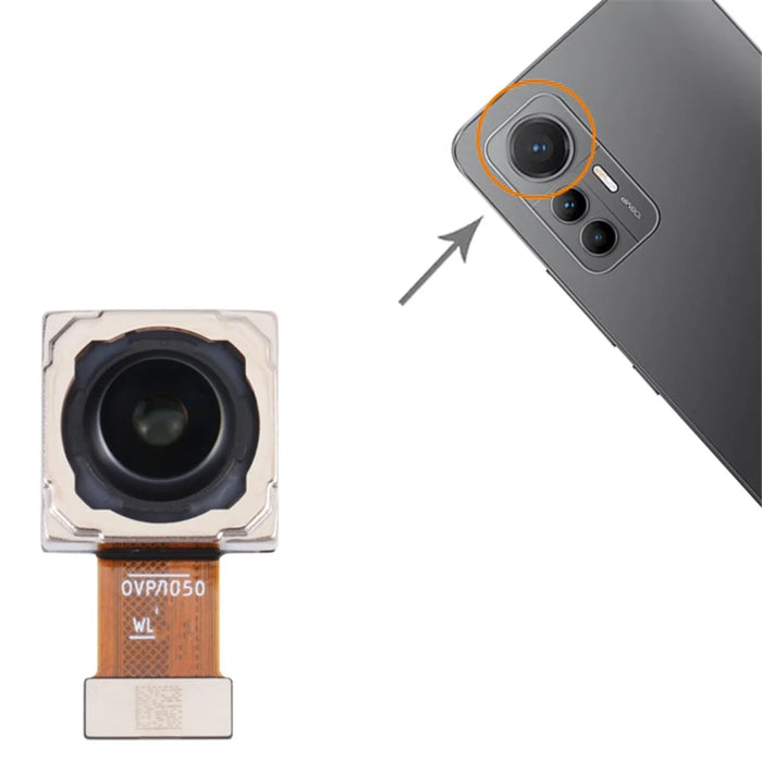 For Xiaomi 12 Lite 5G OEM Rear Big Back Camera Module Part (without Logo) - 3