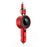 4.2A Fast Charge Car Charger Socket Car Cigarette Lighter Adapter with 3-in-1 Telescopic Cable (9th Gen) - Red - 1