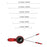 4.2A Fast Charge Car Charger Socket Car Cigarette Lighter Adapter with 3-in-1 Telescopic Cable (9th Gen) - Red - 7