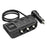 GC01 3 USB + 1 Type-C + 1 PD Port Car Charger 3 Cigarette Lighter Sockets Digital Display Charging Adapter - 1