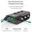 GC01 3 USB + 1 Type-C + 1 PD Port Car Charger 3 Cigarette Lighter Sockets Digital Display Charging Adapter - 2