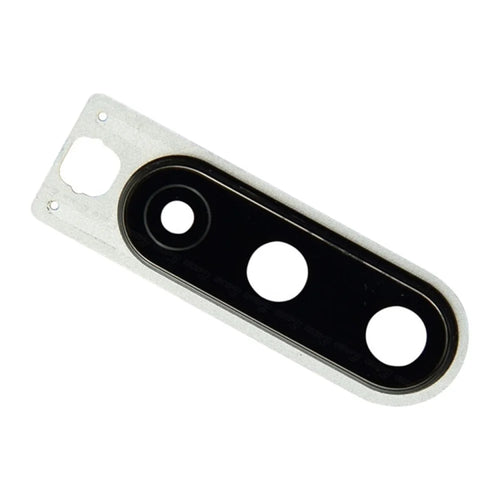 For OnePlus 8 OEM Back Camera Lens Ring Cover with Glass Lens (without Logo) - Black - 1