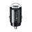 REMAX RCC332 Tanya Pro Series Dual Type-C Car Charger PD 30W Fast Charging Adapter with Mini Ring Handle - Black - 1