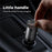REMAX RCC332 Tanya Pro Series Dual Type-C Car Charger PD 30W Fast Charging Adapter with Mini Ring Handle - Black - 3
