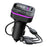 CS3 USB+USB-C 66W Car Charger MP3 Player Bluetooth-compatible FM Transmitter Car Charger with 3 Charging Cables - 1