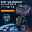 CS3 USB+USB-C 66W Car Charger MP3 Player Bluetooth-compatible FM Transmitter Car Charger with 3 Charging Cables - 2