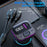 CS3 USB+USB-C 66W Car Charger MP3 Player Bluetooth-compatible FM Transmitter Car Charger with 3 Charging Cables - 5