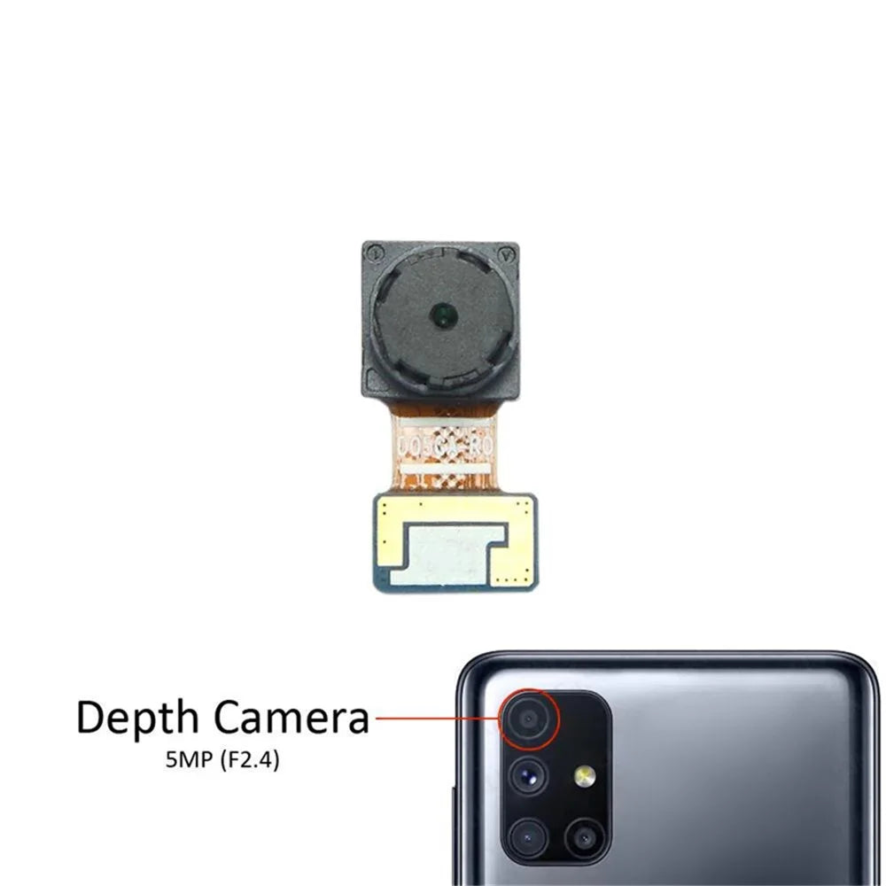 For Samsung Galaxy M51 M515 OEM Rear Big Back Camera Part 5 MP, f / 2.4 Depth Camera Module (without Logo) - 2
