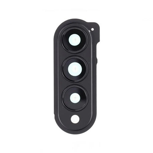 For Samsung Galaxy Z Fold4 5G F936 OEM Back Camera Lens Ring Cover with Glass Lens (without Logo) - Black - 1