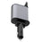 X16 100W Super Fast Charging Car Charger 180-Degree Rotating Adapter with Retractable Type-C / iP Cable - 3