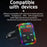 P2 Car Player Charger Dual USB Port Cigarette Lighter Car Charger Support Bluetooth-compatible Hands Free Calling - 6