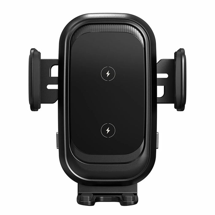 CW30 Cell Phone Holder Car Mount Dual Coil 15W Wireless Charger for Samsung Z Flip Series (CE Certified) - 2
