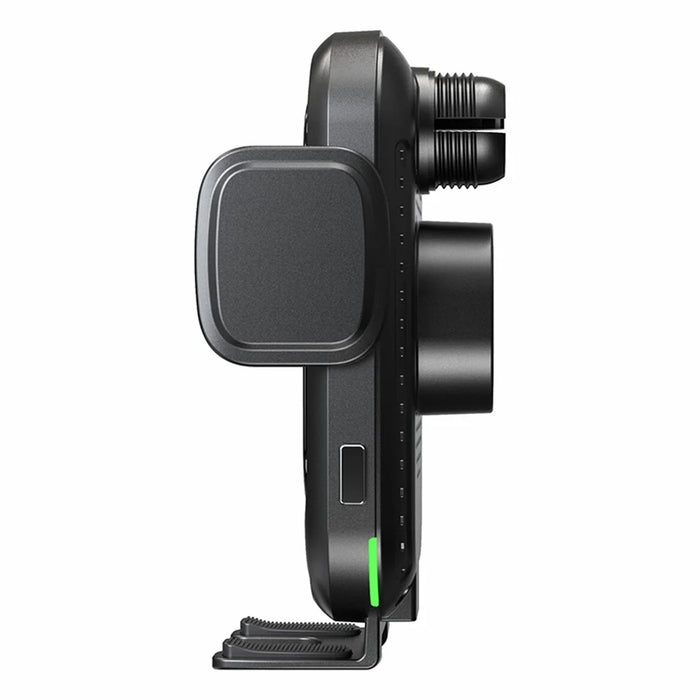 CW30 Cell Phone Holder Car Mount Dual Coil 15W Wireless Charger for Samsung Z Flip Series (CE Certified) - 3
