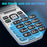 UNIWA V202T 4G Dual SIM Flip Phone for Seniors Dual Screens Basic Cell Phone with SOS Button Wireless FM Radio - Black / Language Pack 1 - 3