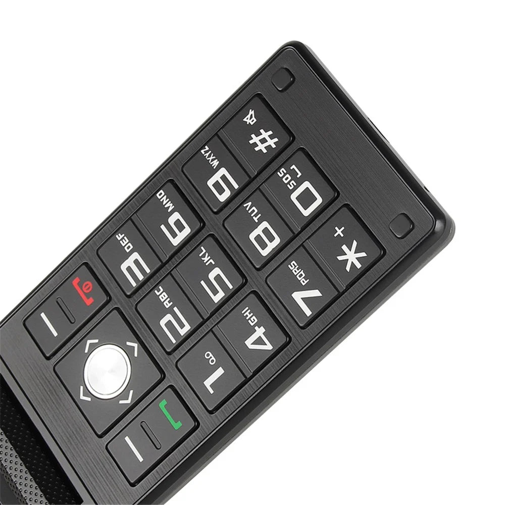 UNIWA X28 2.8-Inch Dual-Screen Display 2G Bar Phone - Black / Language Pack A - 5