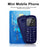 BM70 Dual SIM 0.66-inch Mini Bar Phone 2G GSM Mobile Phone - Grey - 3