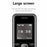 BM333 1.54-Inch Dual SIM Standby Cell Phone Portable Mini Bar Phone - Blue - 7