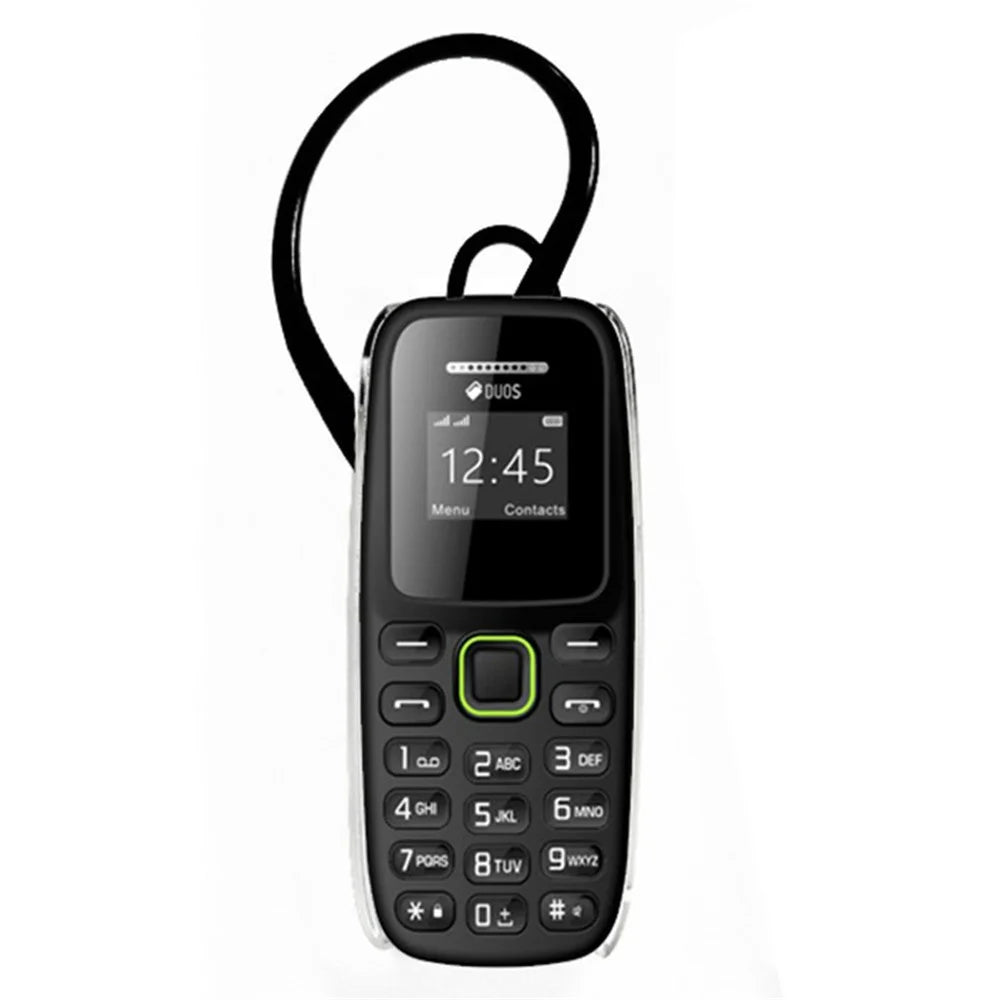 BM310 0.66-inch Screen 2G GSM Mobile Phone Dual-SIM Mini Bar Phone - Black - 2