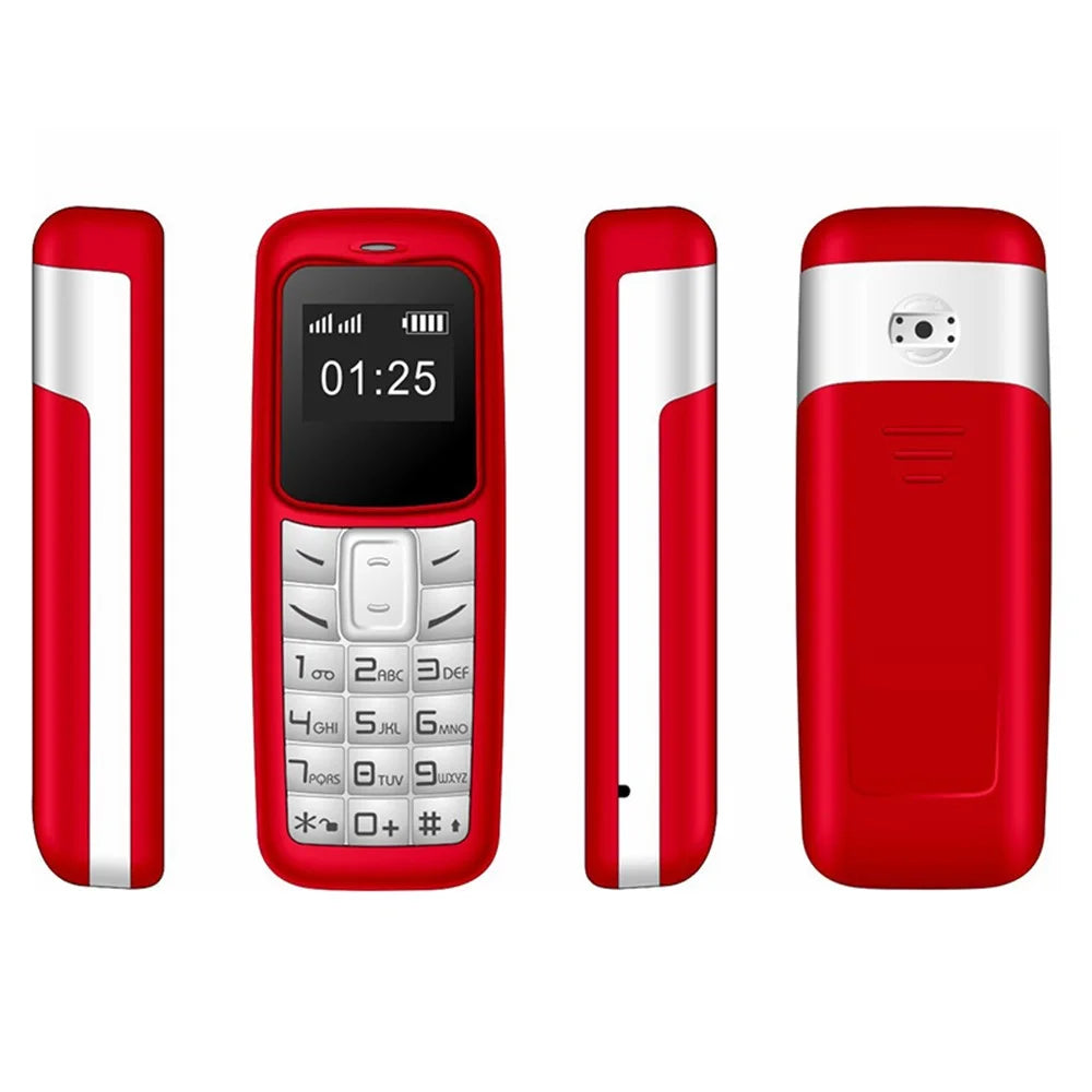 BM30 0.66-inch Screen Senior Mini Bar Phone Single-SIM 2G Cell Phone - Red - 1