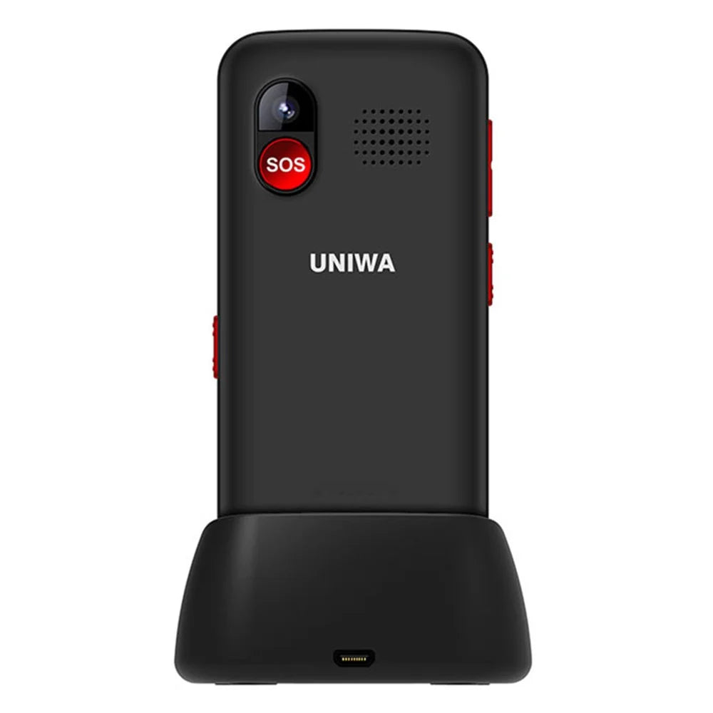 UNIWA V1000 4G 2.31 Inch Big Button Cell Phone for Seniors Big Button Bar Phone US Version - 5