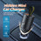 A1 Phone Fast Charging Adapter QC 3.0+PD 30W Dual Car Charger Hidden Car Cigarette Lighter - 2