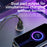 A1 Phone Fast Charging Adapter QC 3.0+PD 30W Dual Car Charger Hidden Car Cigarette Lighter - 5