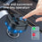C1 Car Bluetooth-compatible MP3 Player Adapter Hands-free Charging Station with USB+Type-C Ports - 5