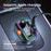 C2 Multifunctional Bluetooth-compatible MP3 Player Type-C+2 USB Car Charger with Ambient Light - 5