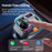 C2 Multifunctional Bluetooth-compatible MP3 Player Type-C+2 USB Car Charger with Ambient Light - 6