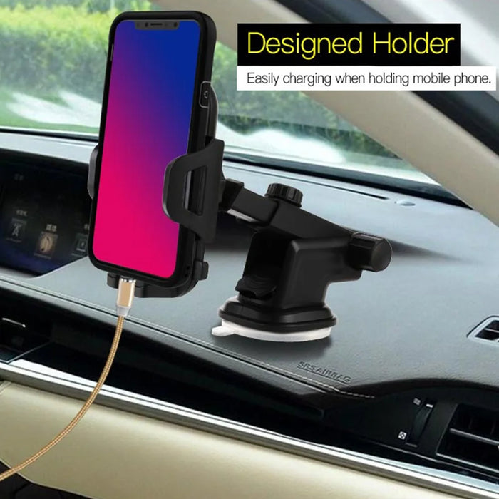 YESIDO C23 Car Suction Tray Dashboard Holder Mobile Phone Holder Windshield Holder - 5