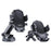 WEKOME WA-S59 Car Mount Holder Set Multi-Angle Adjustable Vehicle Phone Holder - 1