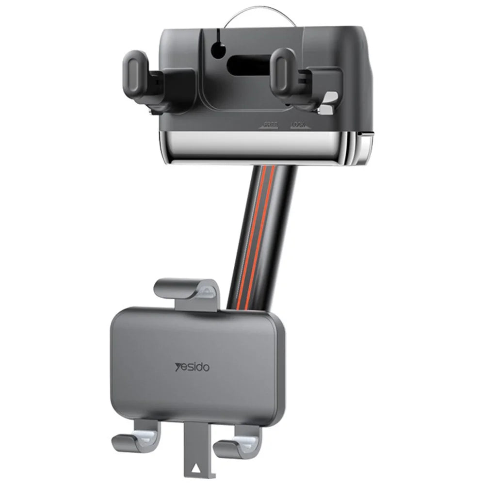 YESIDO C265 Car Rearview Mirror Phone Holder 360 Degree Rotating Mobile Phone Braceket - 1