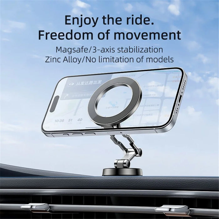YESIDO C203 Magnetic Car Mount Phone Holder 360-Degree Rotation - 2