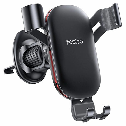 YESIDO C243 Car Air Vent Phone Holder ABS+Aluminum Alloy Gravity Phone Mount Braceket - 1