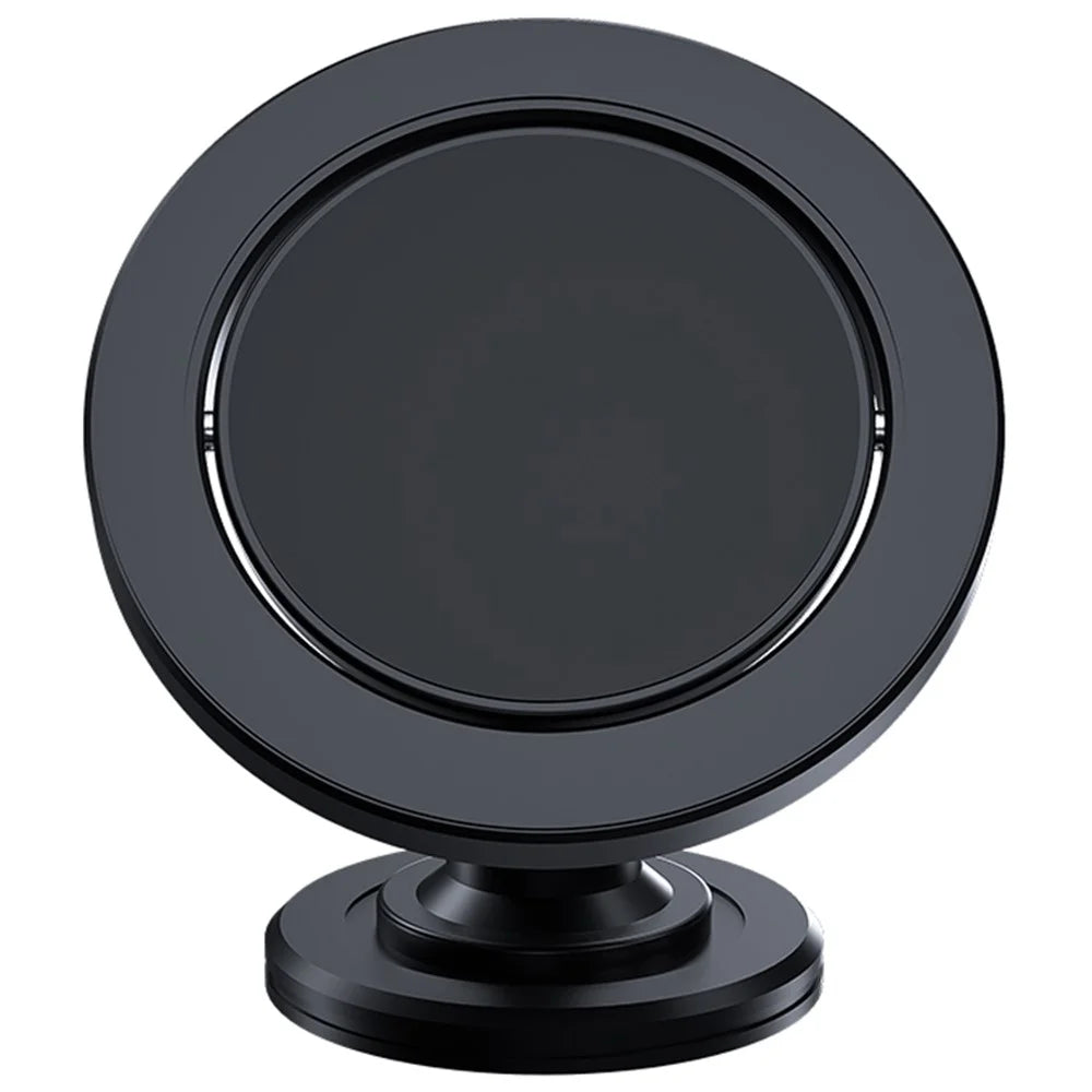 D58 Adhesive Bottom Alloy Car Mount Phone Bracket Magnetic Phone Holder - 1