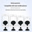 Q7 Suction Cup Bottom Phone Holder Magnetic Car Dashboard Phone Bracket for SUV Vehicle - Black - 2