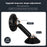 Q7 Suction Cup Bottom Phone Holder Magnetic Car Dashboard Phone Bracket for SUV Vehicle - Black - 3