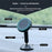 Q7 Suction Cup Bottom Phone Holder Magnetic Car Dashboard Phone Bracket for SUV Vehicle - Black - 5