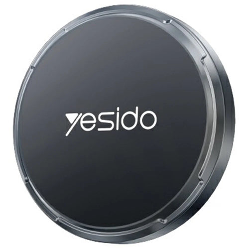 YESIDO C211 Round Magnetic Car Phone Holder Adhesive Zinc Alloy Cellphone Stand - 1