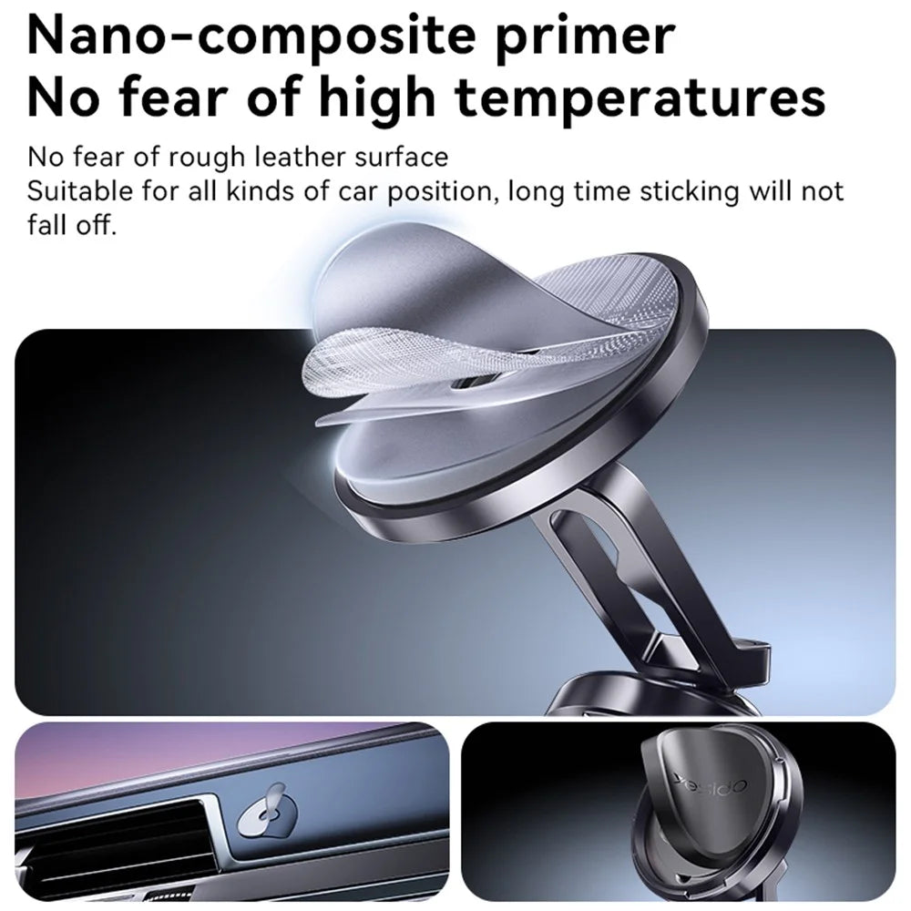 YESIDO C210 Dual Ball Head Design Magnetic Car Phone Holder Zinc Alloy Cellphone Stand - 4