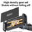 YESIDO C294 Car Seat Back Phone Tablet Holder Foldable Car Headrest Mount Phone Bracket - 4