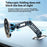 XWJ-YC08 Car Dashboard Magnetic Phone Holder Aluminum Alloy 360-Degree Rotation Cellphone Stand - Grey - 3