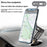 XWJ-YC08 Car Dashboard Magnetic Phone Holder Aluminum Alloy 360-Degree Rotation Cellphone Stand - Grey - 4