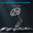XWJ-YC08 Car Dashboard Magnetic Phone Holder Aluminum Alloy 360-Degree Rotation Cellphone Stand - Grey - 6